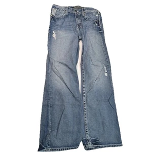 BKE Jeans Herren 33R (Passform 34x31,5) blau Tyler Bootcut Demin Hose verwaschen Freizeit - Bild 1 von 12
