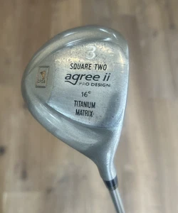 Square Two agree ii LPGA 3-Wood ⛳RH 16° Loft Ladies Flex Graphite Shaft ~42" - Picture 1 of 9