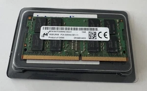 16GB Micron 2RX8 PC4-3200 LAPTOP MEMORY DDR4 RAM - Picture 1 of 1