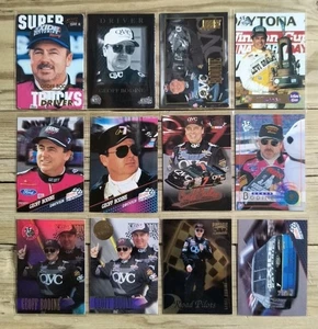 Geoff Bodine Set Collezione Lotto 12 Carte NASCAR Racing Card - Foto 1 di 1