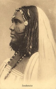 PC SUDAN SOUDANAISE FRAUENTYPEN VINTAGE POSTKARTE (b63031) - Bild 1 von 2