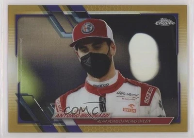 2021 Topps Chrome Formula 1 F1 Racers Gold & Purple Refractor Antonio Giovinazzi - Image 1 of 2