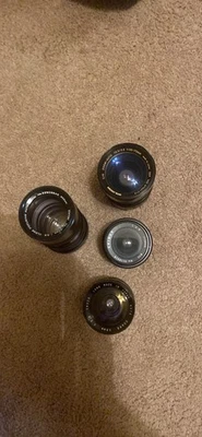 Multiple Vintage Camera Lenses - Image 1 of 4