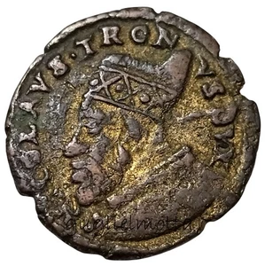 NICOLÒ TRON BAGATTINO CON LEONE RAMPANTE 1471 RARA MONETA VENEZIA SERENISSIMA - Imagen 1 de 2
