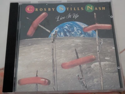 Crosby, Stills & Nash – Live It Up - 1990 If anybody had a heart Tomboy Arrows - Bild 1 von 4