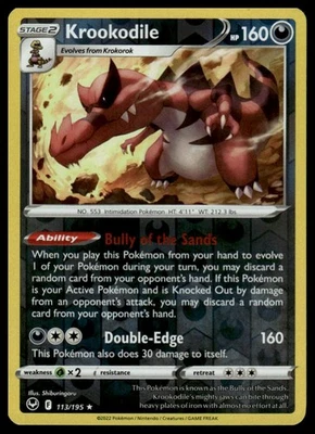 SWSH04: Vivid Voltage #109/185 Krookodile - Image 1 of 2