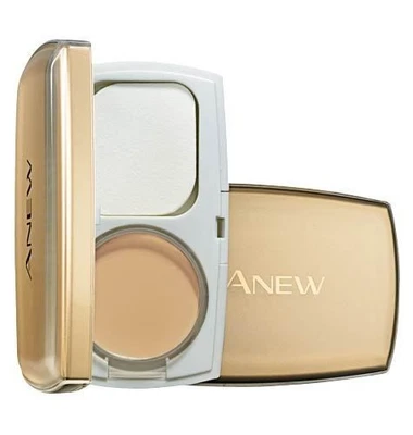 Avon Anew AGE TRANSFORMING  Compact Foundation GOLDEN ~ NIB ~  NEXT DAY SHIPPING - Image 1 of 4