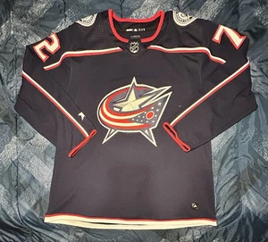 Adidas Climalite Sergei Bobrovsky 72 Trikot Columbus Bluejacken Größe 54 BLAU - Bild 1 von 8
