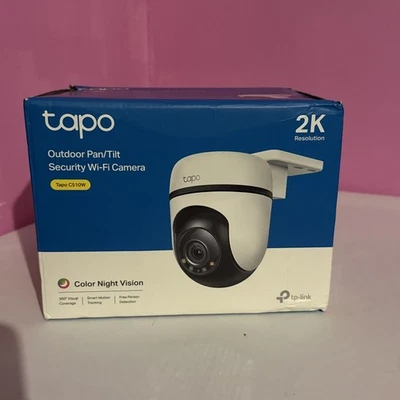Tapo C510W 2K Outdoor Pan/Tilt Security Camera, 360°Visual Coverage - Image 1 of 4