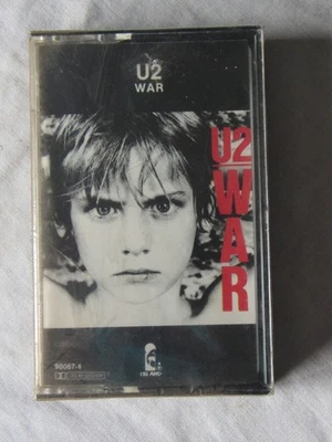 U2 War  cassette tape  .sealed unplayed copyright 1983 - Image 1 of 3