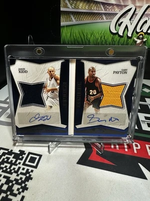 Libro de historia Leaf 2025 doble reserva Jason Kidd/Gary Payton/5 Foto 1 de 2