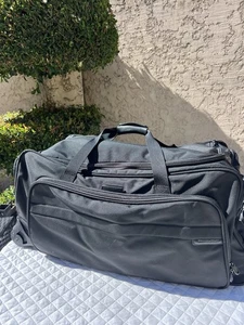 Briggs & Riley Baseline Black Ballistic X-Large 31” Rolling Duffle Suitcase Bag - Picture 1 of 19