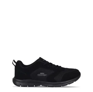 Slazenger Force Mesh Trainers Juniors Black Size UK 4 US 4.5Y *REFSSS906 - Picture 1 of 2