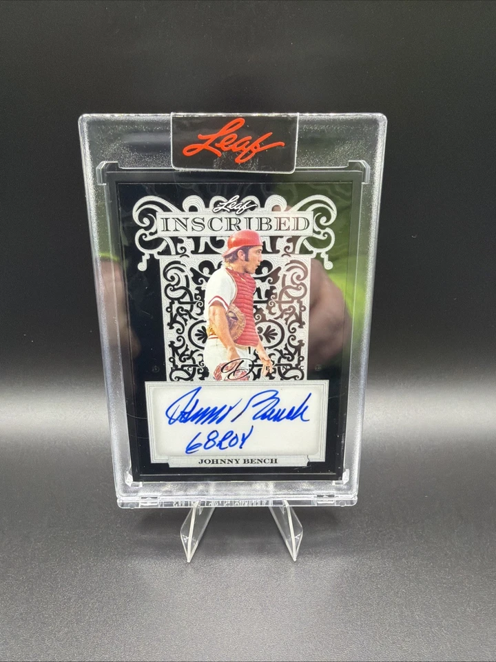 2024 HOJA DECADENCIA JOHNNY BANCO INSCRITO AUTOMÁTICO 68 ROY 1/1 Foto 1 de 4