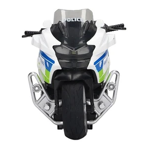 1:16 Motorcycle Toy Alloy Light Sound Mini Portable Electronic Motorcycle NEW - Picture 1 of 12