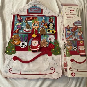 Hallmark North Pole Toy Company Countdown Calendar From 2007 - EUC - Picture 1 of 3
