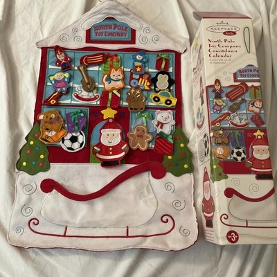 Hallmark North Pole Toy Company Countdown Calendar From 2007 - EUC - Image 1 of 3