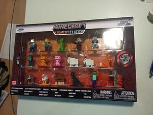 Jada Toys Nano Metalfigs Minecraft Curves & Cliffs Die-Cast Metallfiguren Set 18 - Bild 1 von 2