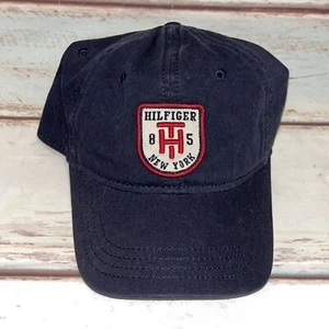 Tommy Hilfiger Black Adustable Baseball Hat  - Picture 1 of 5