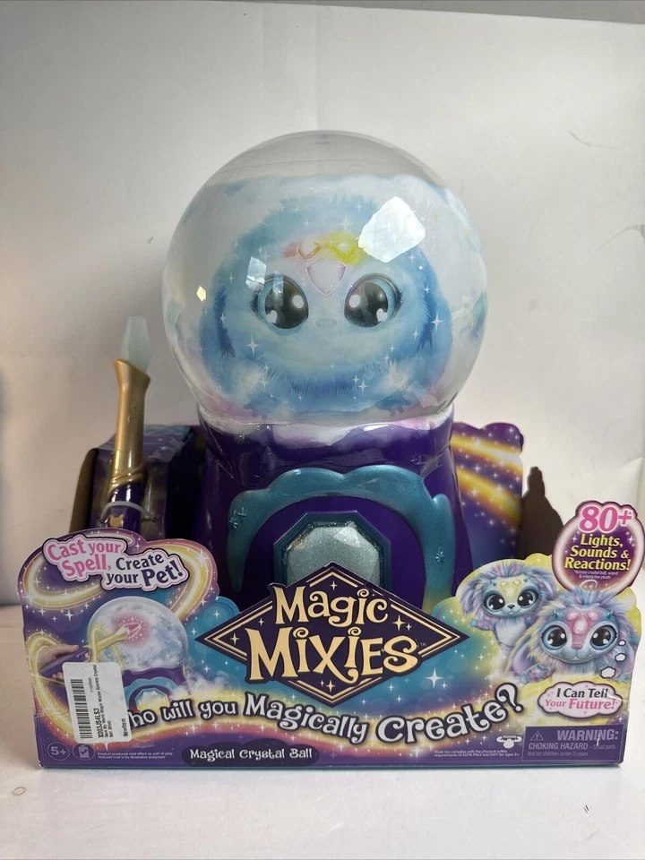 Magic Mixies Sparkle Magic Crystal Ball with Sparkle Plush Toy (14688)