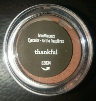 bareMinerals THANKFUL Tuscan Mauve Eyecolor Shadow Travel Size .28g/.01 oz - Image 1 of 2