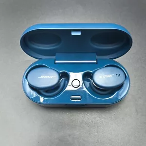 Bose Sport Earbuds Wireless Earphones Bluetooth In Ear Headphones - Blue - Picture 1 of 8