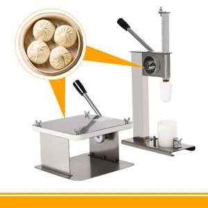 Edelstahl Teigpresse Maschine Manuell Baozi Maschine Brötchenformmaschine USA - Bild 1 von 23