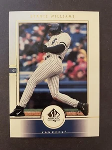 2000 SP Authentic #37 Bernie Williams New York Yankees - Picture 1 of 2