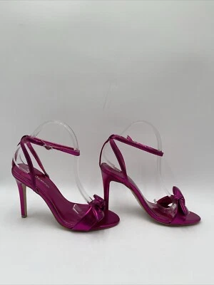 Sandalia BCBGeneration para mujer Jamina Bow rosa talla 8,5 Foto 1 de 4