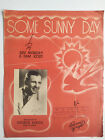 Some Sunny Day By Reg Morgan And Sam Kern Vintage Sheet Music