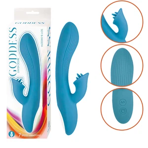Rechargeable Vibrating Textured G-spot Massager Vibrating Clit Tickler Sex Toy - Picture 1 of 6