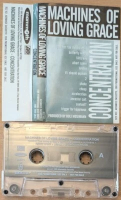 MACHINES OF LOVING GRACE concentration RARE US PROMO CASSETTE NINE INCH NAILS - Image 1 of 2