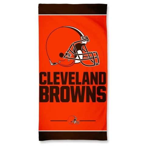 Cleveland Browns NFL 30" x 60" Beach Towel McArthur Brand New Cover