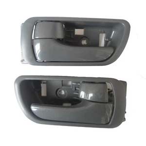 Fit 2002-2006 Toyota Camry Inside Front Rear Left Right Gray Smooth Door Handle - Bild 1 von 6
