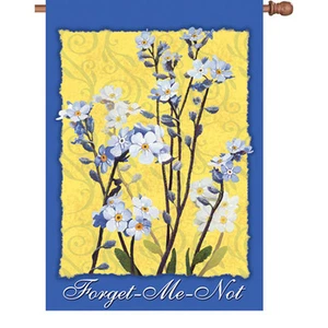 Alaska Wild Flowers House Size (28" x 40" Approx) Flag..8.... PR 52316 - Picture 1 of 2