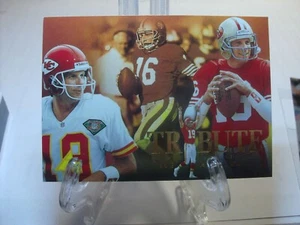 1995 Pinnacle Football #193 - Joe Montana TRIB - Kansas City Chiefs 95-282 - Picture 1 of 2