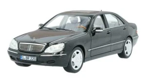 Mercedes Benz V 220 - S Class S 600 V12 Limousine Long Version Black 1:18 New - Picture 1 of 3
