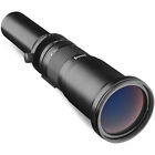 Opteka 650-1300mm f/8 Telephoto Zoom Lens for Sony A-Mount SAL DSLR Cameras