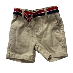 Tommy Hilfiger Shorts Baby Boys Chinos Khakis 18 Months Kids Tan Brown Uniform - Picture 1 of 11