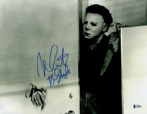 HORROR Halloween Nick Castle Signed 14x11 Photo RACC, AFTAL, UACC + Beckett COA - Picture 1 of 3