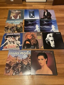 Village People Sheena Easton Taylor Dayne Walter Egan Vinyl Records Albums Lot - Picture 1 of 14