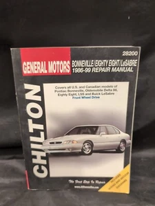 Manual de reparación automática Chilton 28200 GM Bonneville Eighty Eight 88 LeSabre 1986-1999 - Imagen 1 de 2
