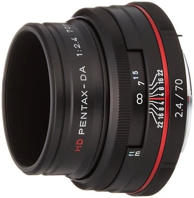 PENTAX Telephoto Single Focus Lens HD DA 70mm F2.4Limited Black K mount APS-C - Image 1 of 2