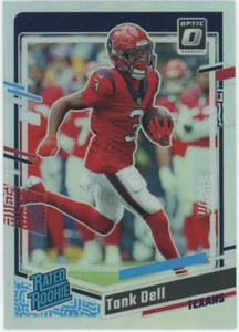 2023 Panini Donruss Optic Rated Rookie Holo #245 Tank Dell Houston Texans - Picture 1 of 2