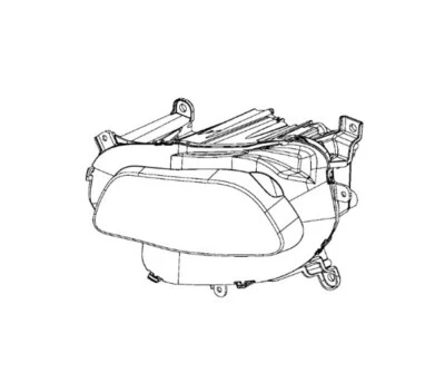 Mopar Xenon Scheinwerfer links komplett 68102857AI Jeep Cherokee (KL) ab 2014 - Bild 1 von 4