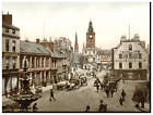Scotland, Dumfries, High Street Vintage Photochrome,  Photochromie, Vintage Ph