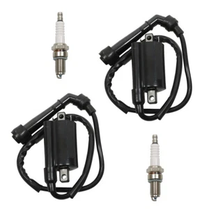2 x Ignition Coil Spark Plug For Suzuki VS700 1886-1887 VS750 88-91 VS800 92-04 - Picture 1 of 10