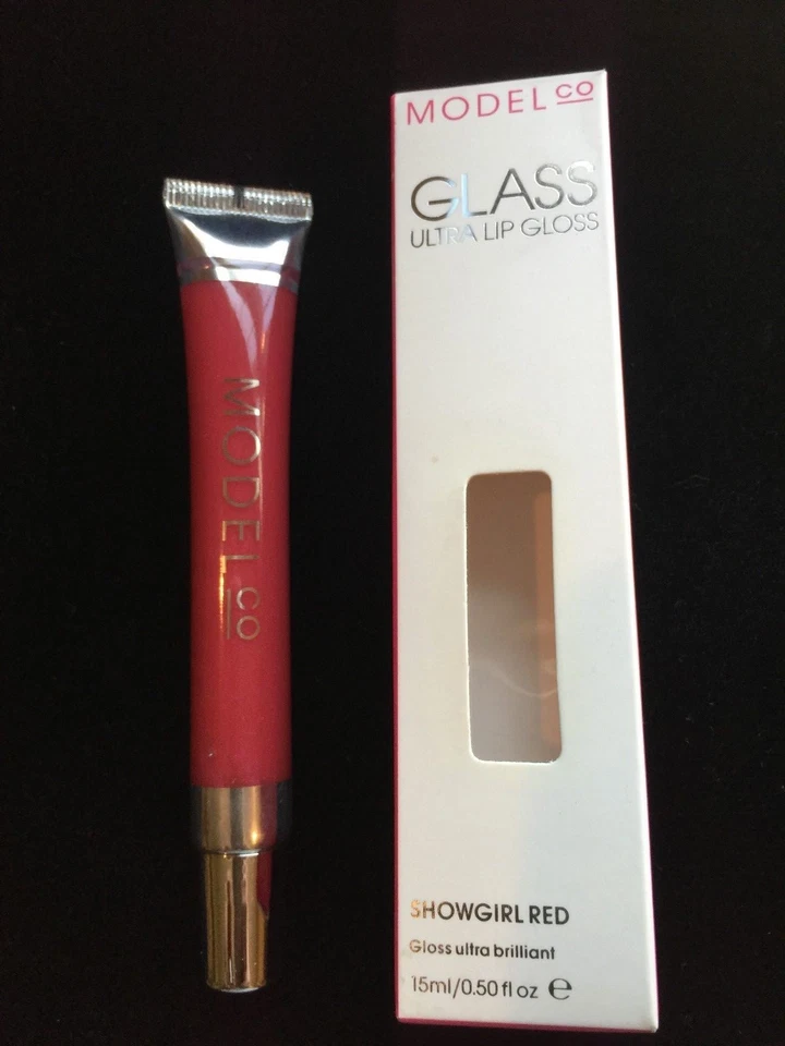 MODEL CO Glass Ultra Lip Gloss in the shade of Showgirl Red -Boxed - Image 1 of 1