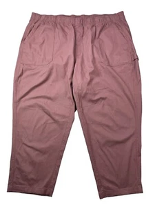 Pantaloni da donna Old Navy più 3X comodi in vita puce rosa dritti elasticizzati - Foto 1 di 24
