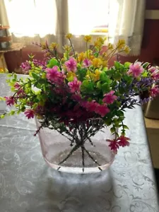 Glass Purses for Artificial and Real Flowers/Variety of Glass Colors - Picture 1 of 3